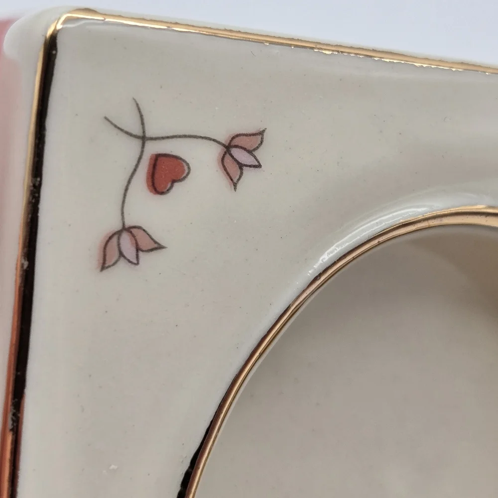 Vintage 1993 Schmid Playtime Dutch Hummel Girl Ceramic Picture Frame